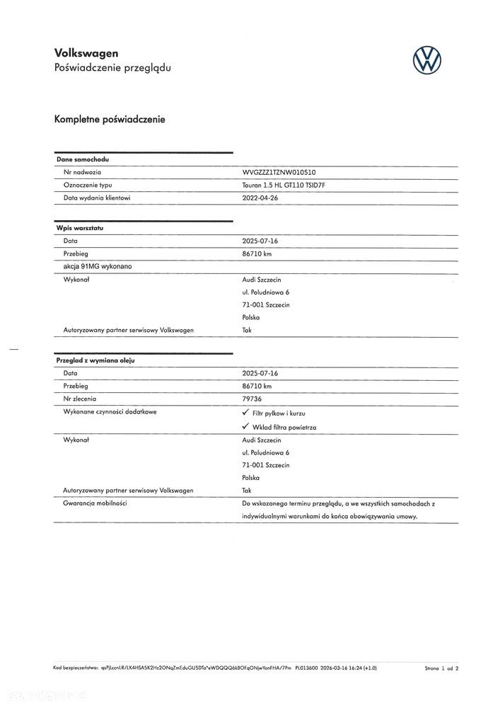 Volkswagen Touran - 21