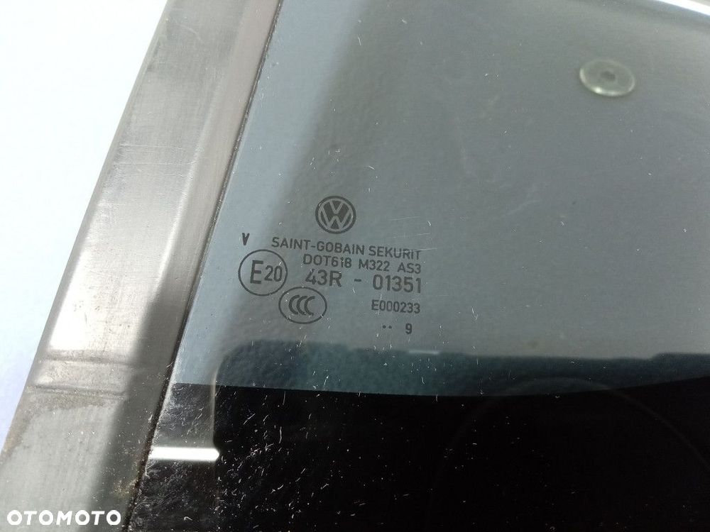 VW T-CROSS SZYBA DRZWI TYŁ LEWA TRÓJKĄT 19R 2GM845213E - 3