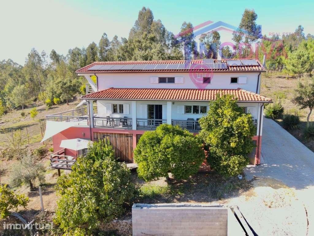 Moradia T3 com piscina e estúdio perto de Pedrógão Pequeno - Grande imagem: 2/60