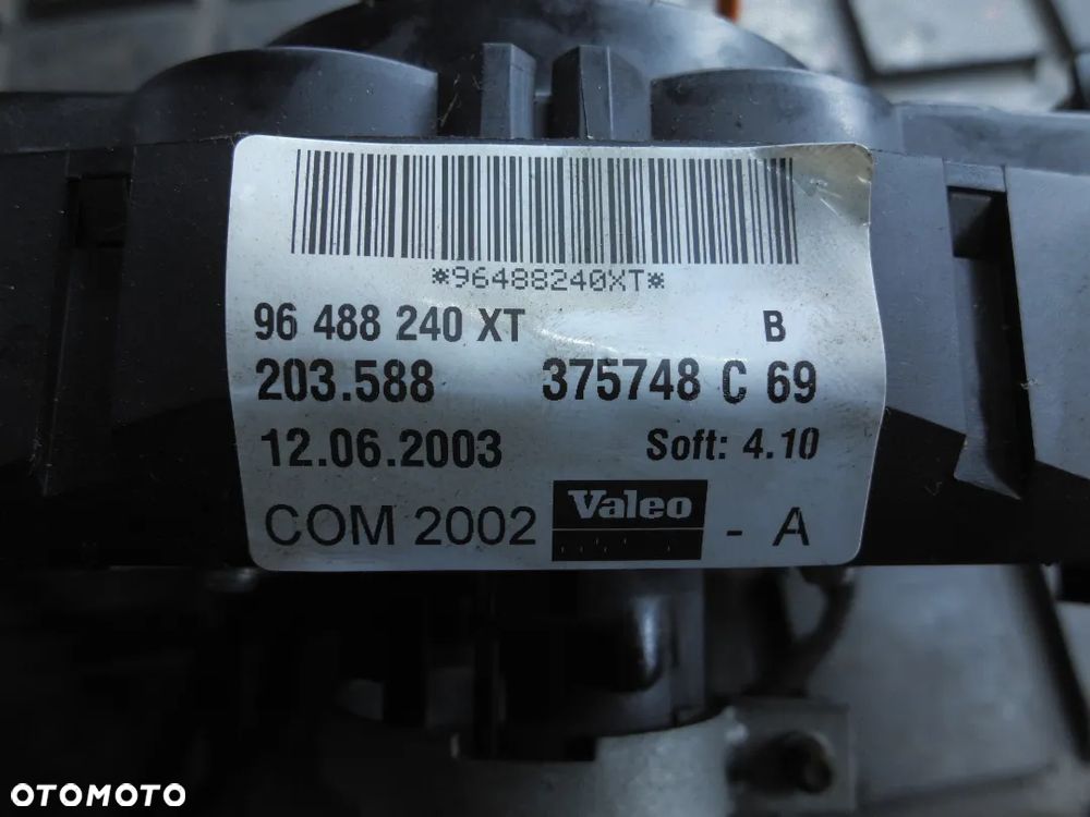 CITROEN C3 PLURIEL PRZEŁĄCZNIK ZESPOLON 96488240XT POSIADAM 2 SZTUKI AUTOMAT - 2