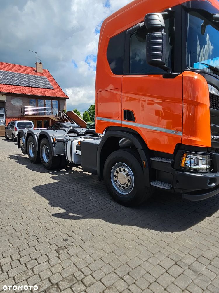 Scania R500 XT 8X4 RAMA DO ZABUDOWY OŚ PODN.I SKRĘTNA! - 27