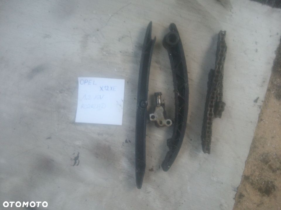 OPEL Corsa C D 1,2 16V  rozrząd łańcuch ślizgi koło Z12XE - 2