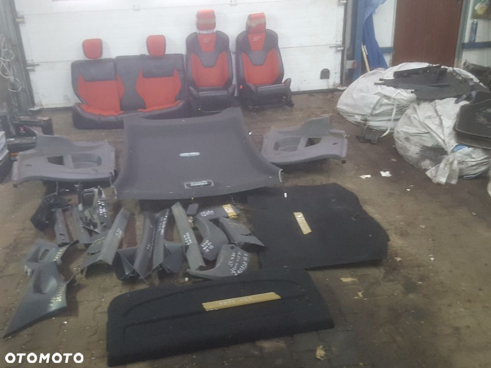 PLASTKI WNĘTRZA OSŁONY PODSUFITKA PÓŁKA TYŁ WYKŁADZINA FIESTA MK7 ST 3D 5D - 2