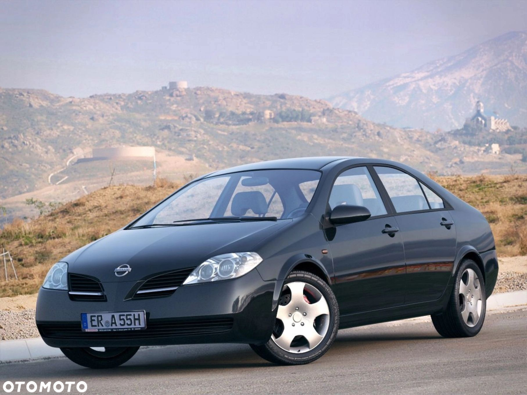 Nissan Primera P12 felgi stalowe opona zimowa 215/60 R16 - 13