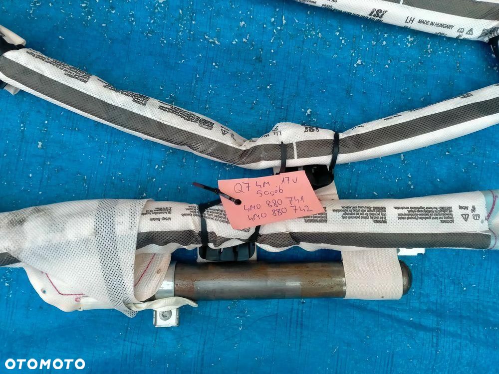 AUDI Q7 4M KURTYNY KURTYNA PRAWA 4M0880742 LEWA 4M0880741 - 3