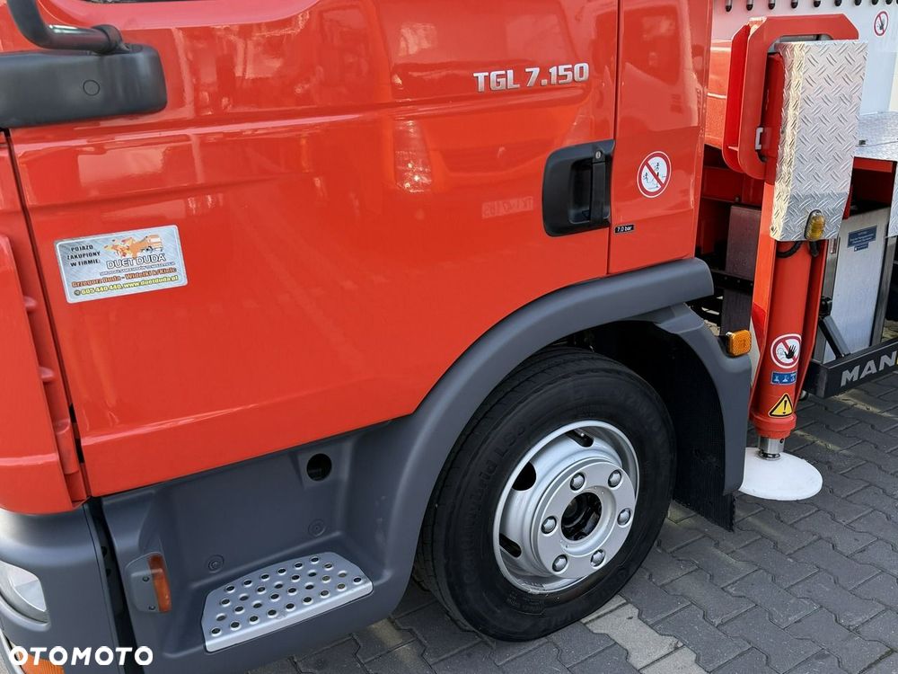 MAN TGL 7.150 Zwyżka Wumag-Palfinger WT300 wysięg 30m-bok 20m+Pilot - 11