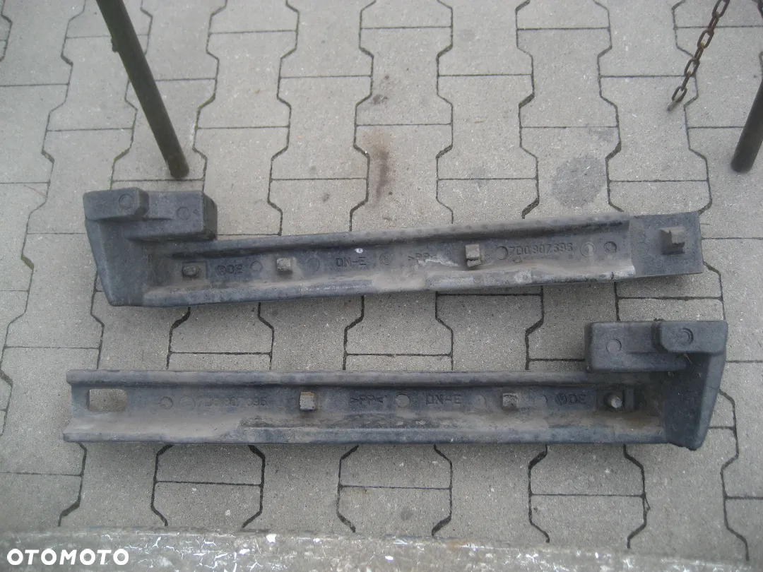 vw t4 lift 00-03r multivan zderzak tył pianka mocowanie - 22