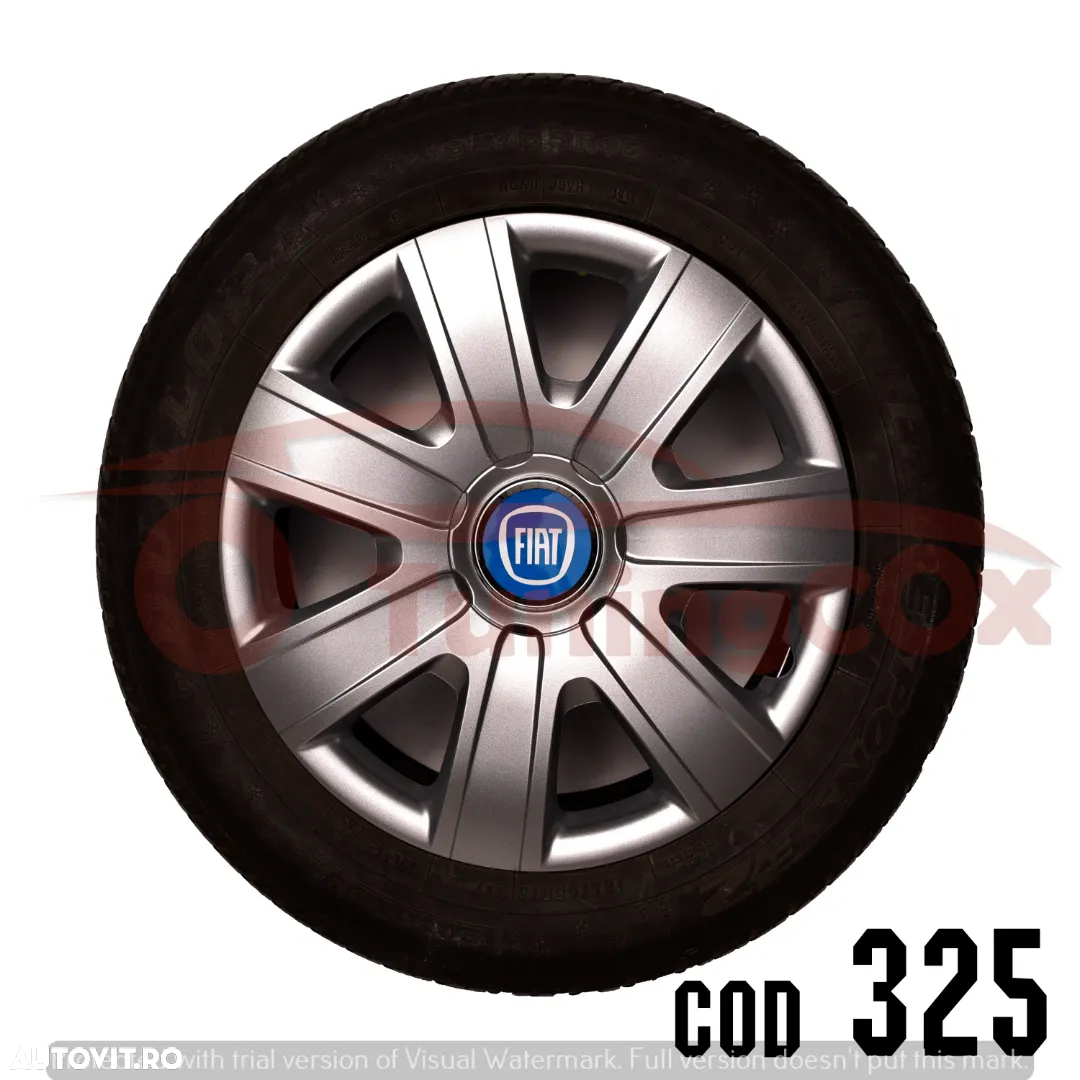 Capace roti R15 FIAT la set de 4 buc,covorase interioare,manson schimbator - 10