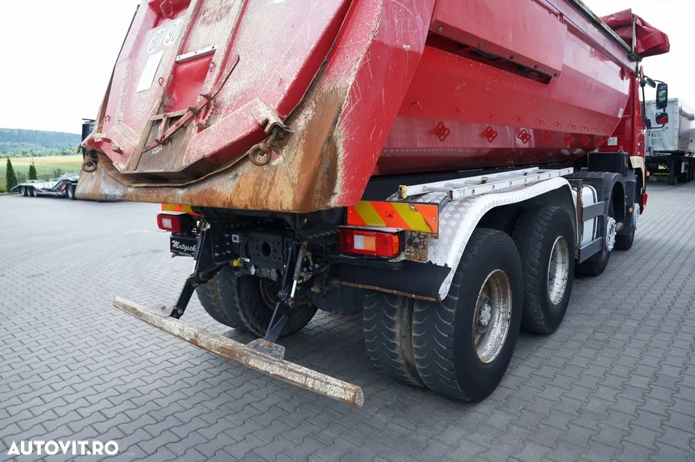 Volvo FMX 420 / 8x4 / BASCULATOR SPATE / CLAPETĂ HIDRAULICĂ / MANUALĂ / EURO 5 - 20