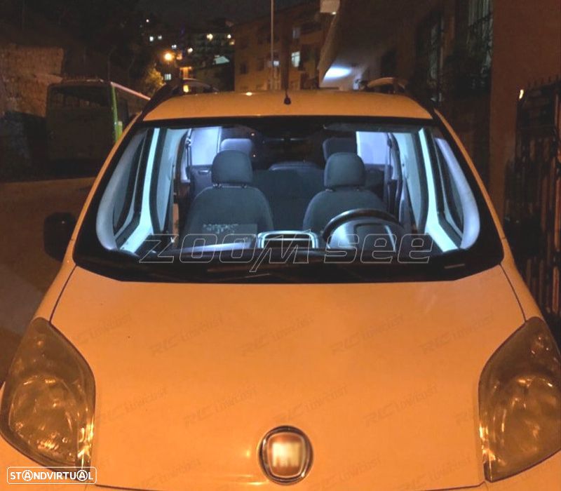 KIT COMPLETO 5 LAMPADAS LED INTERIOR PARA FIAT FIORINO 07-12 - 5