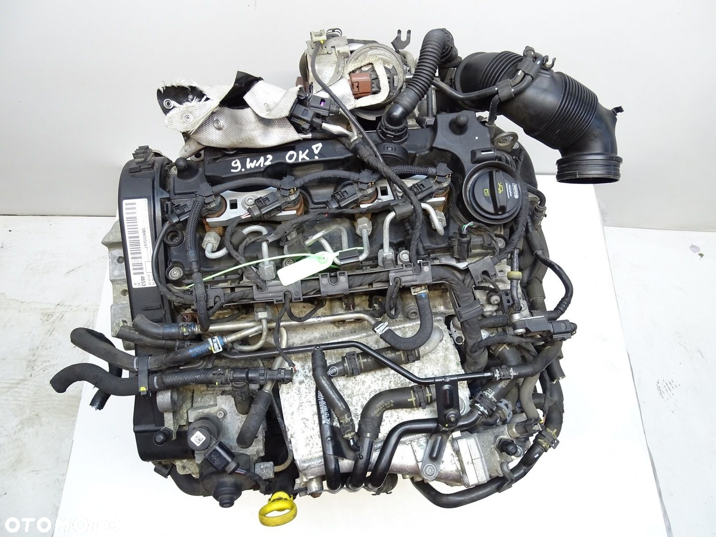 SILNIK DBK 1.6 TDI OCTAVIA III AUDI A3 8V Q2 LEON III PASSAT B8 KOMPLETNY - 10