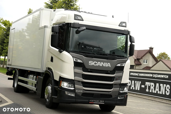 Scania G410///* 2019///* 18.000KG///* EURO 6///* CHŁODNIA///* CARRIER///* WINDA///* PALFINGER///* WAGA///* KAMERA///* FULL LED///* 18 EURO PALET///* ROLETA///* NOWE OPONY///* STAN BARDZO DOBRY