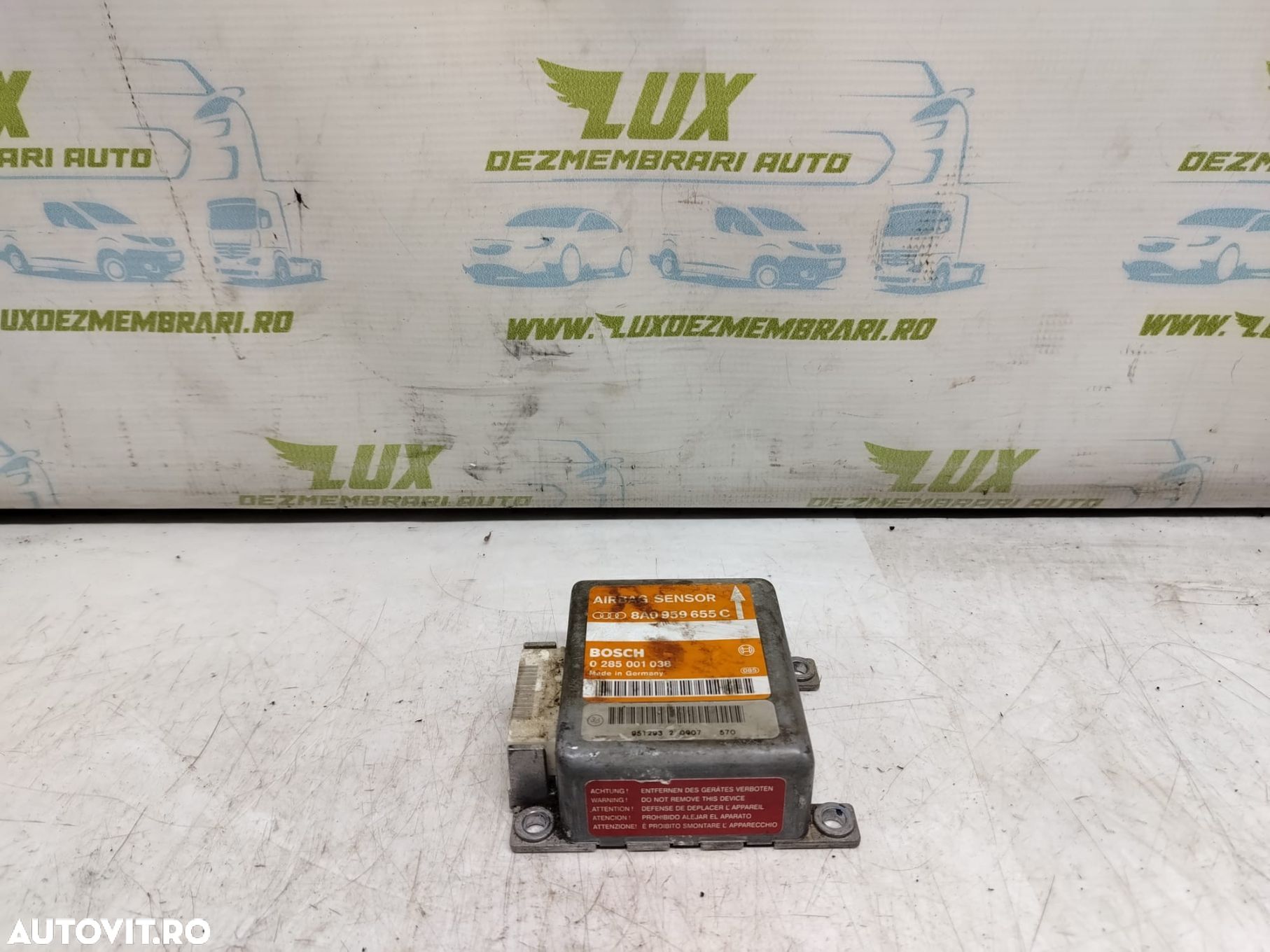Calculator airbag 8a0959655c 0285001038 Audi A4 B5 [1994 - 1999] - 1