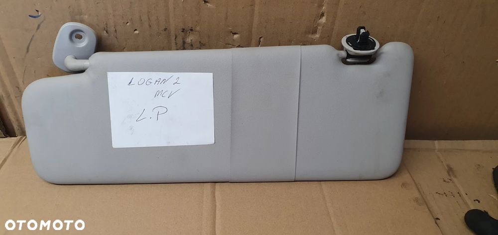 Słonecznik osłona przeciwsłoneczna lewa Dacia Logan II 964012342R 96401955R - 1