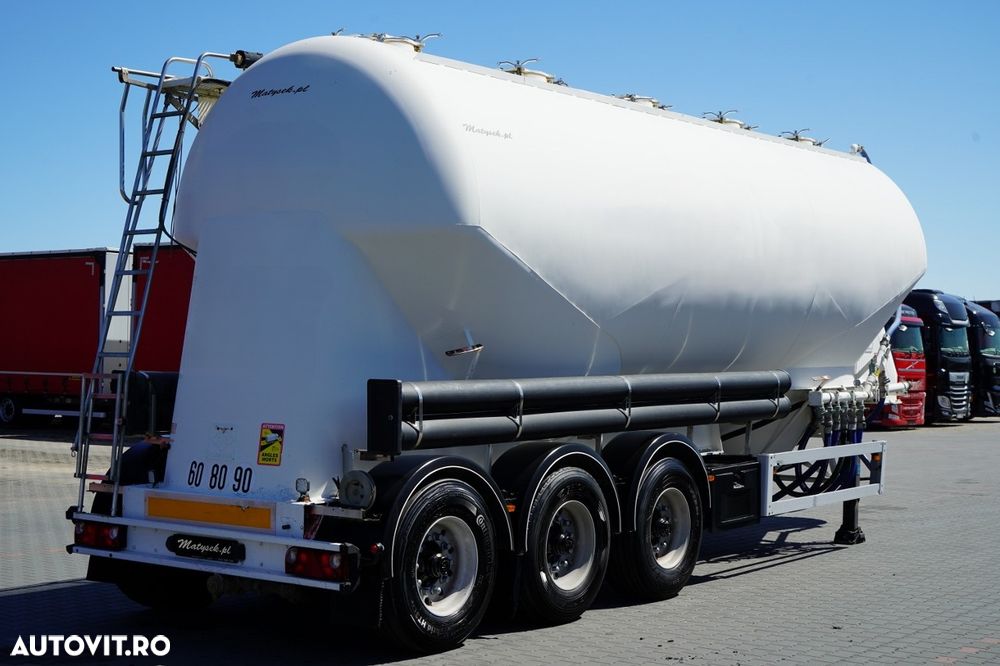 Feldbinder / CEMENTONACZEPA / 5 KOMÓR / 40 000 L / SILOS / ALUFELGI - 6