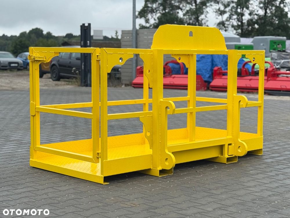 Kosz wysokościowy narzędziowy roboczy ładowarki teleskopowej kołowej JCB Manitou Merlo Class Case - 4