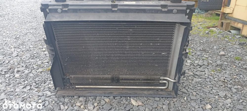 BMW E60 4.4 545 KOMPLET CHŁODNIC Wentylator WODA Wody Klimatyzacji - 2