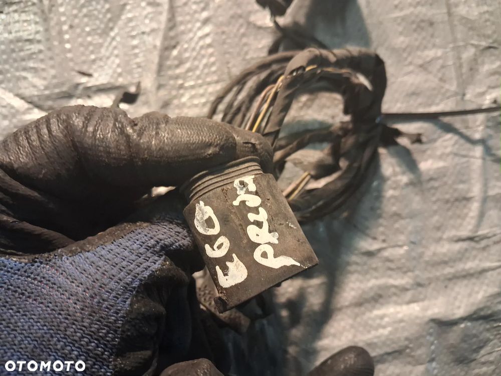 BMW E60 E61 Kompletna instalacja PDC zderzaka przód wiązka 6928361 + czujniki parkowania komplet oryginał MPAKIET - 6
