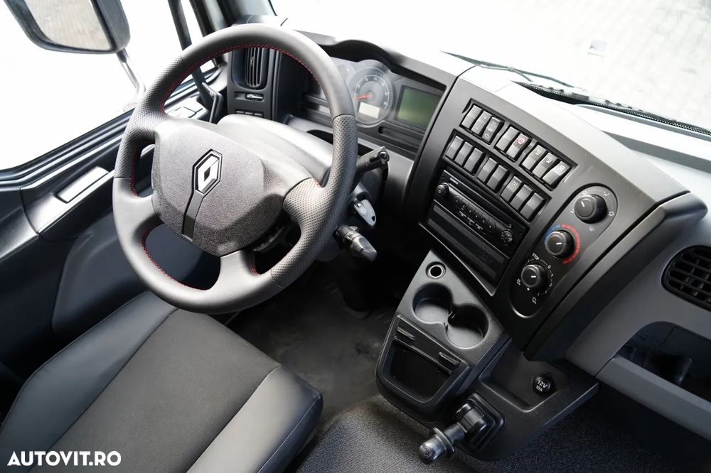 Renault D 210 / 4x2 / CONTAINER / 8,6 M / PODEA RESISTENTĂ / ELEVATOR DHOLLANDIA - 28