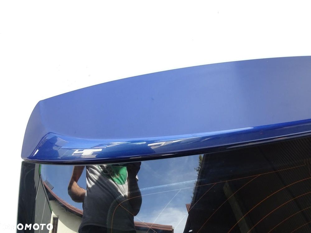 KLAPA TYŁ TYLNA BAGAŻNIKA + SZYBA LE MANS BLAU 381 BMW E84 X1 09-15r - 5