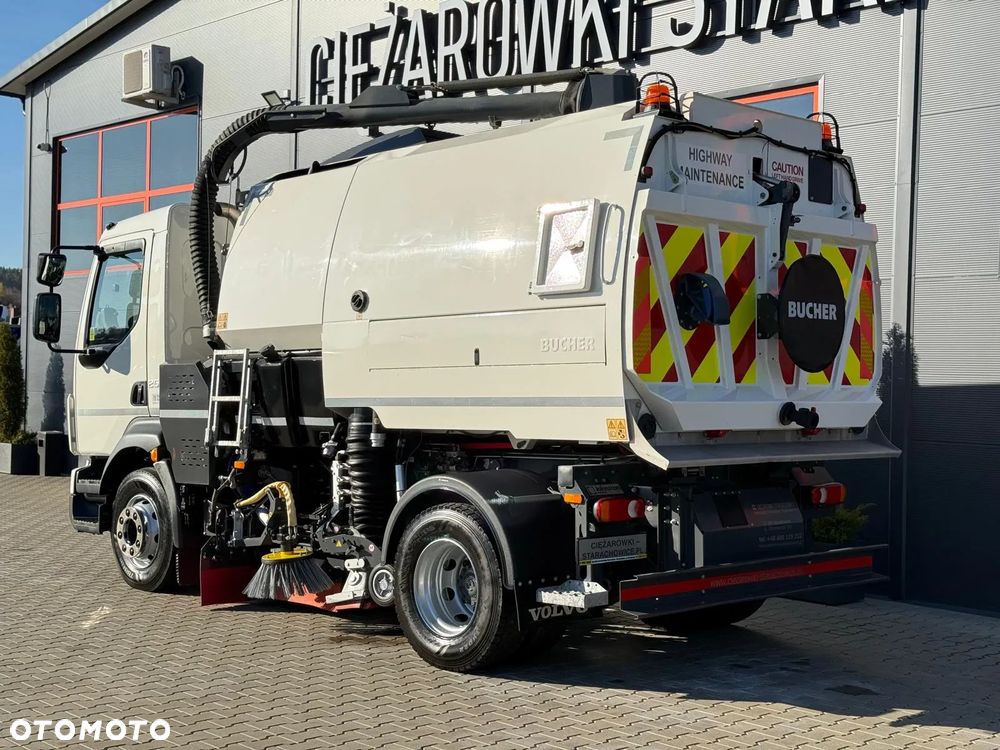 Volvo FL 15.250 Euro 6 // zamiatarka JOHNSTON VT652 //  BUCHER // odkurzacz , polewaczka - 10