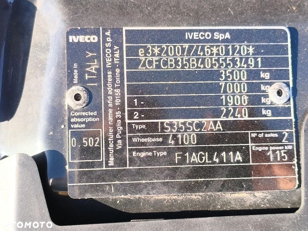 Iveco Daily 35S16A8V MAX długi, automat - 13