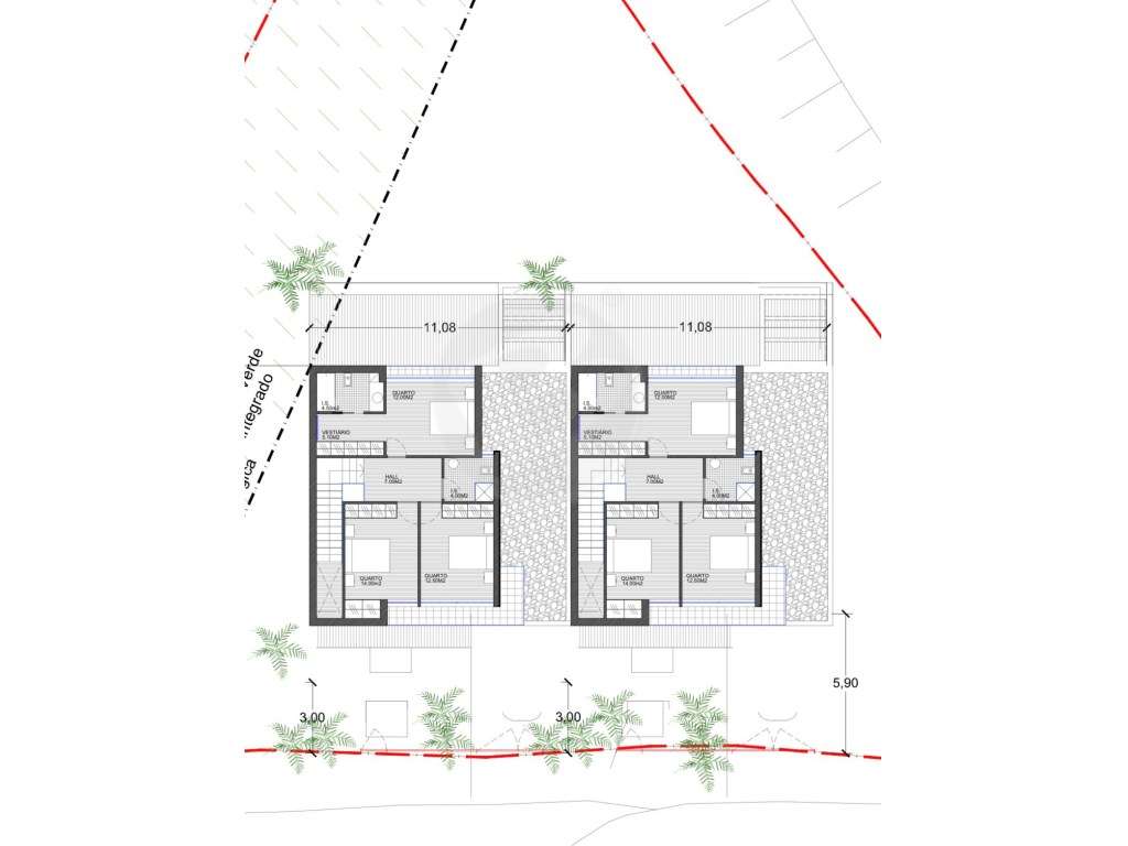 Lote para construção c/ 1304 m2 em Beiriz na Póvoa de Varzim - Grande imagem: 2/30