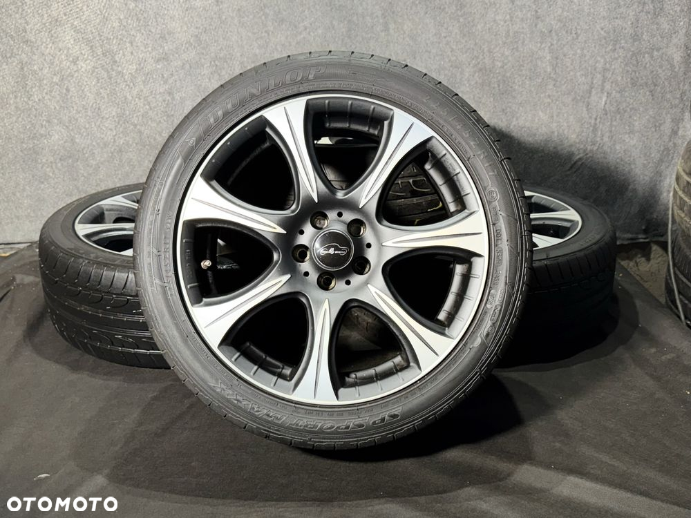 Alufelgi 5x100 17 cali 7.5J ET35 seat leon skoda rapid fabia scala - 2