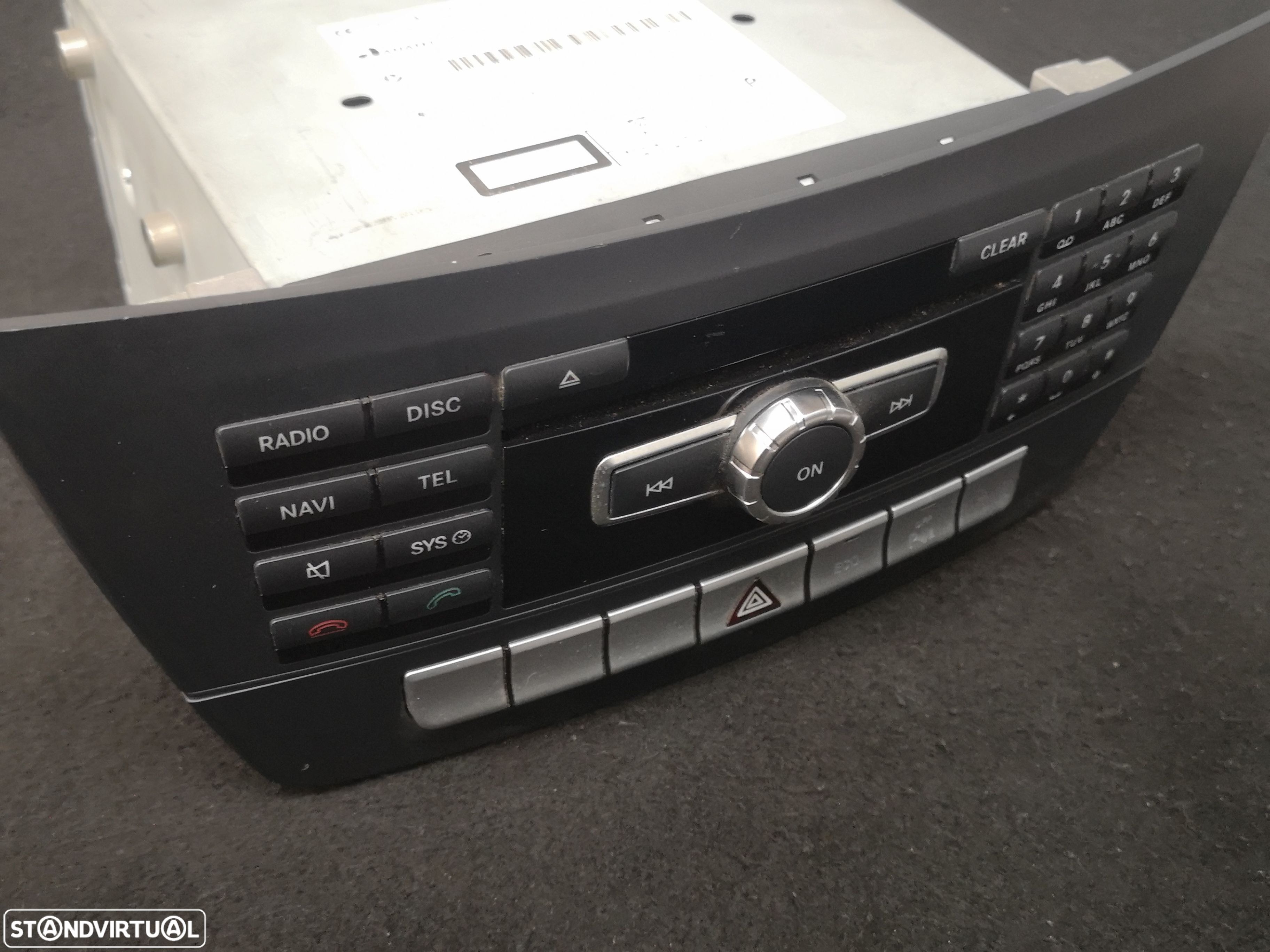 Radio profesionais  GPS BLUETOOTH ORIGINAIS Mercedes w204 class C 2011-2014 (2x no estoque) - 1