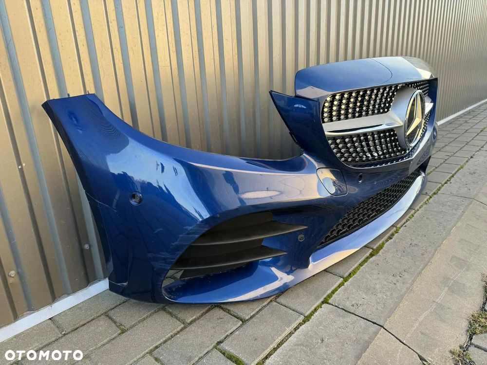 Mercedes Benz C-klasa W205 Lift AMG Zderzak przód przedni PDC komplet 18-21 - 11