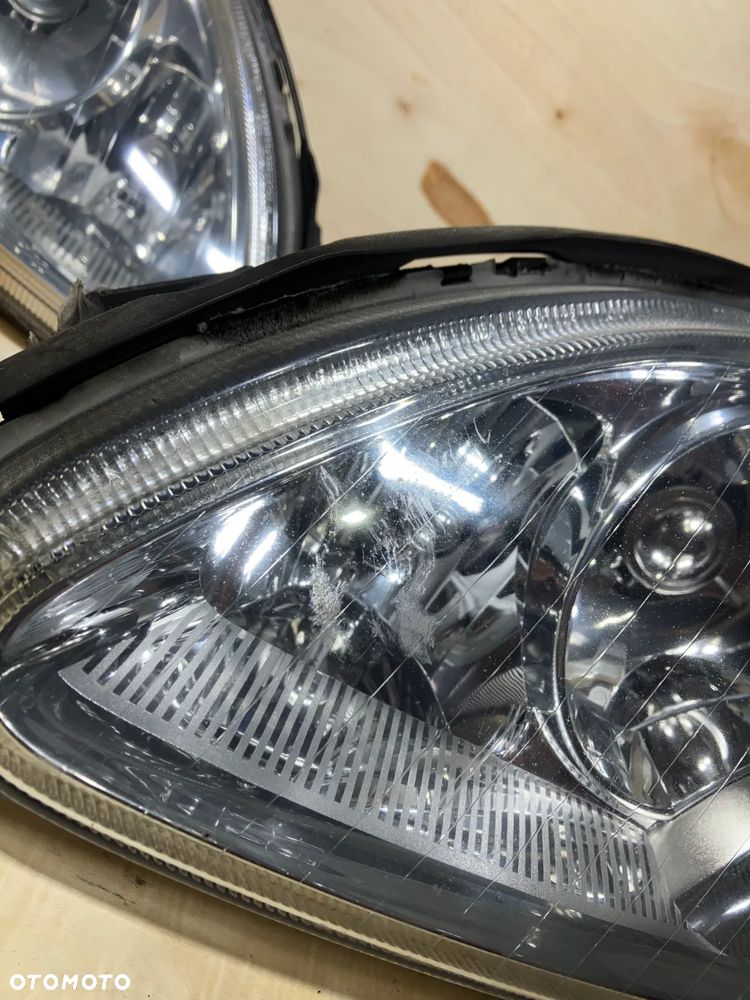 LAMPY PRZÓD MERCEDES W220 XENON LIFT LAMPA PRAWA LEWA BI XENON A2208202361 A2208202461 1309329087 PRZETWORNICA - 8