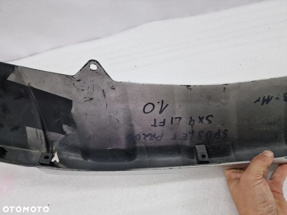 SUZUKI SX4 LIFT 09- DOKŁADKA / SPOJLER POD ZDERZAK PRZEDNI PRZÓD , NR 71761-55L0 / 71761-55L1 , NR AUKCJI DT317 - 36