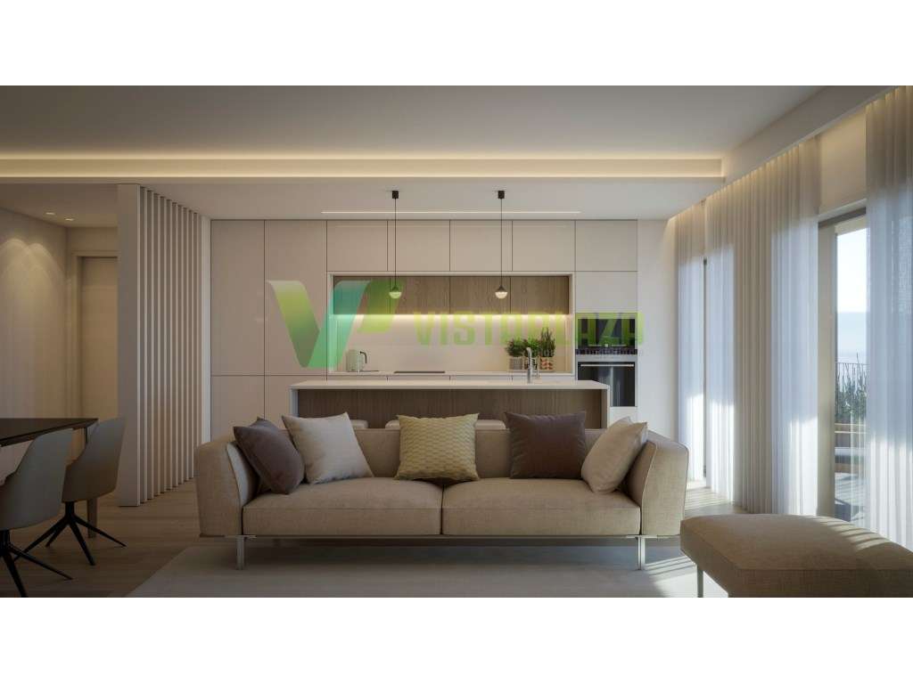 Apartamento T2 novo com garagem no centro de Portimão - Grande imagem: 4/23