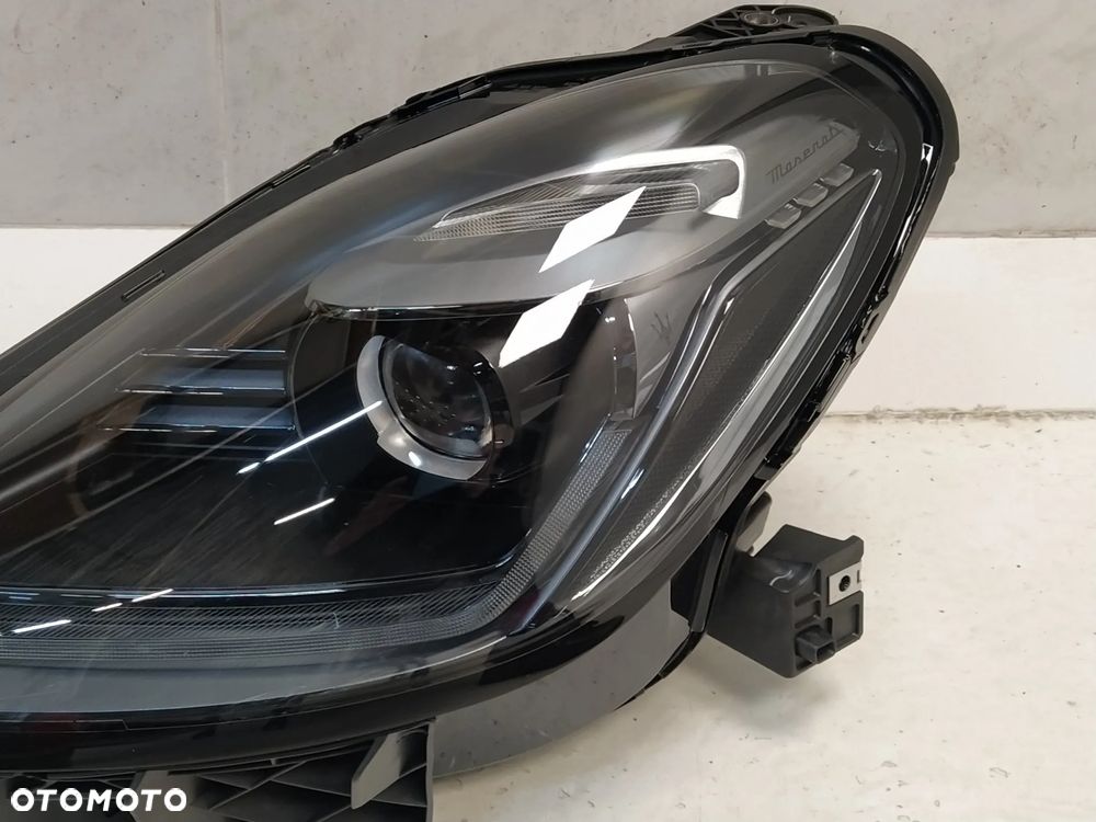 MASERATI GRECALE LAMPA LAMPY REFLEKTOR REFLEKTORY PRZÓD PRZEDNIE LEWA PRAWA FULL LED PRZETWORNICE NOWY ORYGINAŁ - 28