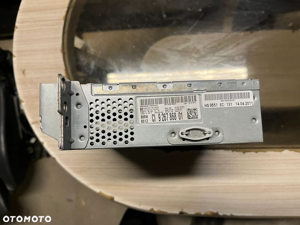 BMW 5 F11 F10 RADIO CZYTNIK CD NAWIGACJI 9267868 - 3