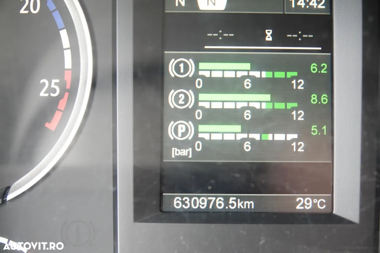 Scania R 450 / RETARDER / HIDRAULIC pentru basculare + circuit dublu / I-PARK COOL / IMPORTAT - 36
