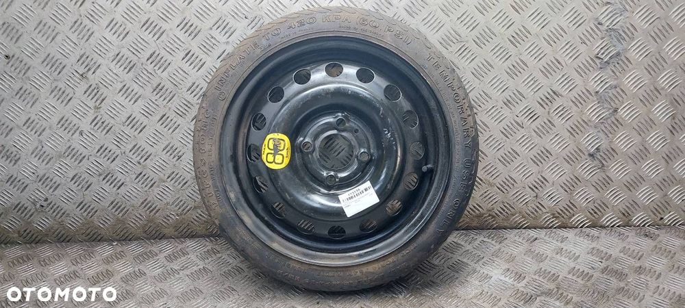 KOŁO DOJAZDOWE DOJAZDÓWKA 14 NISSAN MICRA K12 T105/70R14 4X100 - 1