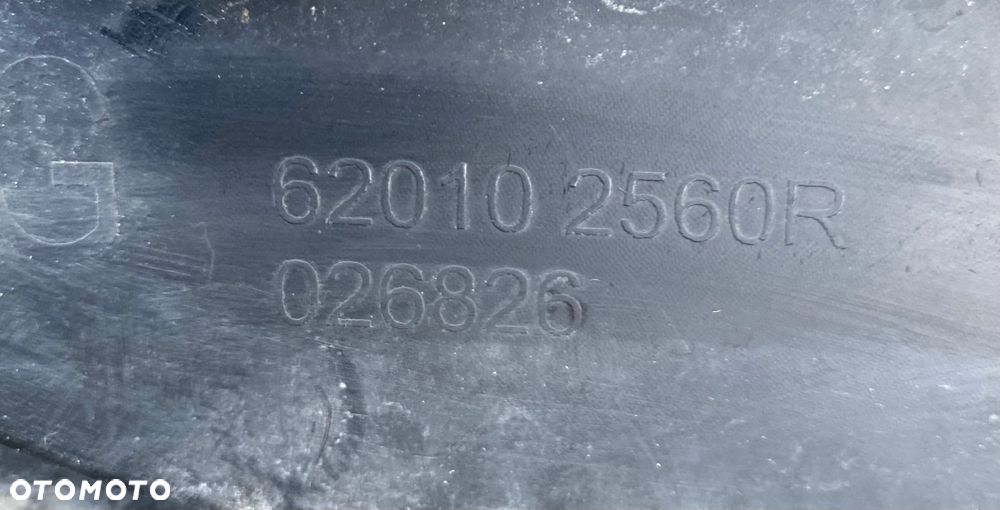 RENAULT LAGUNA 3 III LIFT 11- > lewa chrom kratka ZDERZAKA  przedniego KRATKA halogenu W ZDERZAK  przedni  przód zaślepka na halogen przedni lewy 620102560R - 7