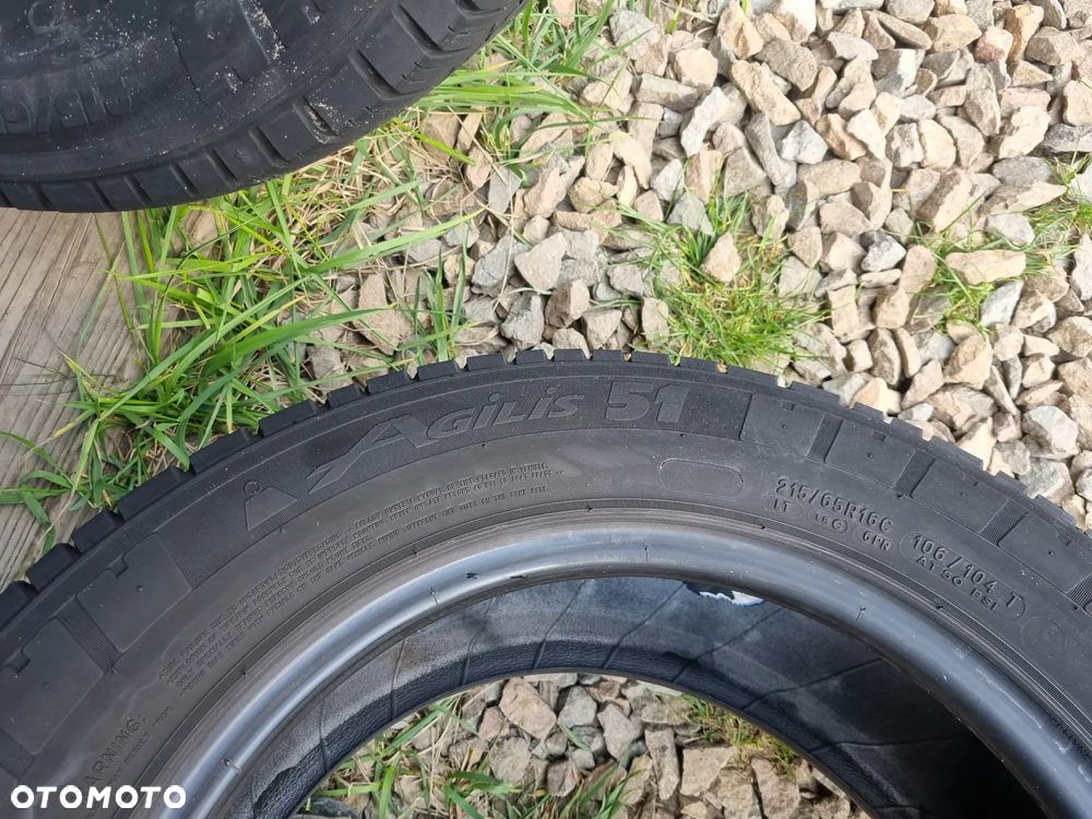 Opony MICHELIN AGILIS 51 215/65R16C 2017r, 2x4mm db stan - 7