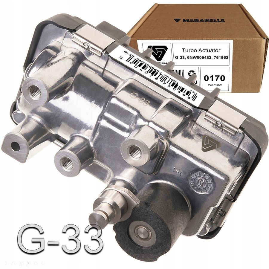 Nastawnik sterownik G-33 turbiny Audi: A4, A6 - 2.7 TDI - 2