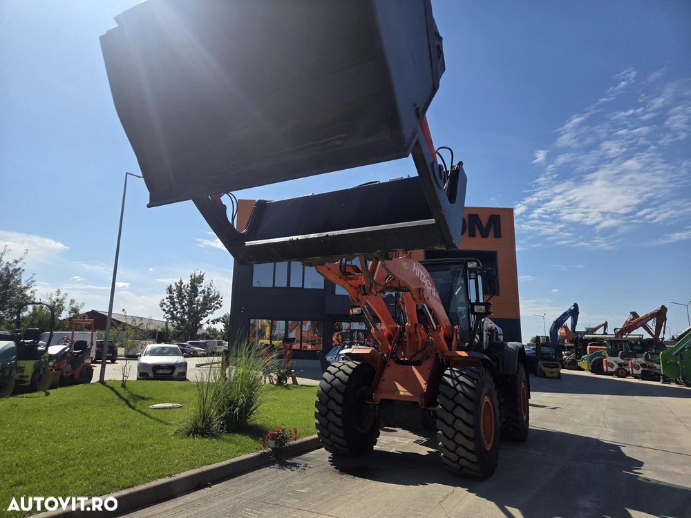 Hitachi ZW180, cupa HIGH DUMP 8mc, 2019, 6,.039h, Cupla rapida, anvelope 90% ok, L5, gresare automata, produs in JAPONIA, latime 2,5m, FULL OPTION, STARE FOARTE BUNA-posibilitate leasing 3 ani-PROMOTIE 103.900 EUR+Tva - 6