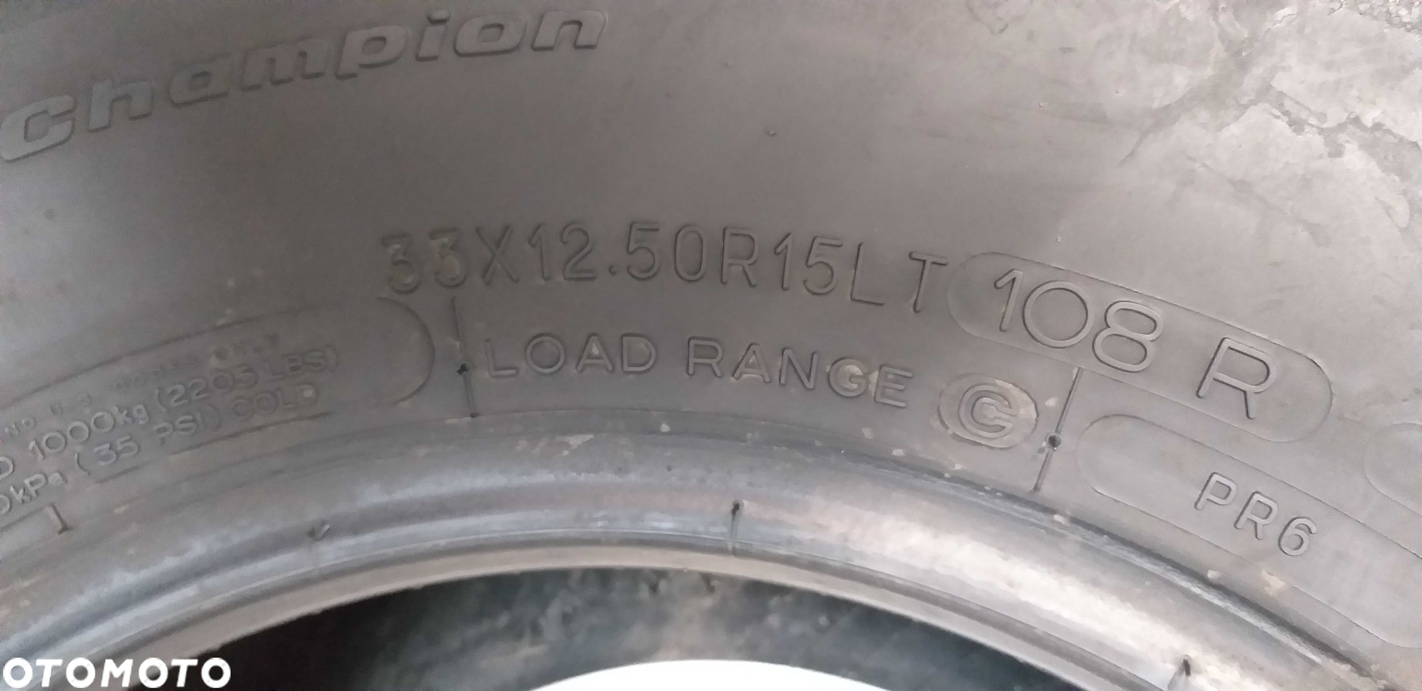 Szt2381M Sztuka 33X12.50R15 108R BF-GoodRich All-Terrain T/A dot.4315 - 7