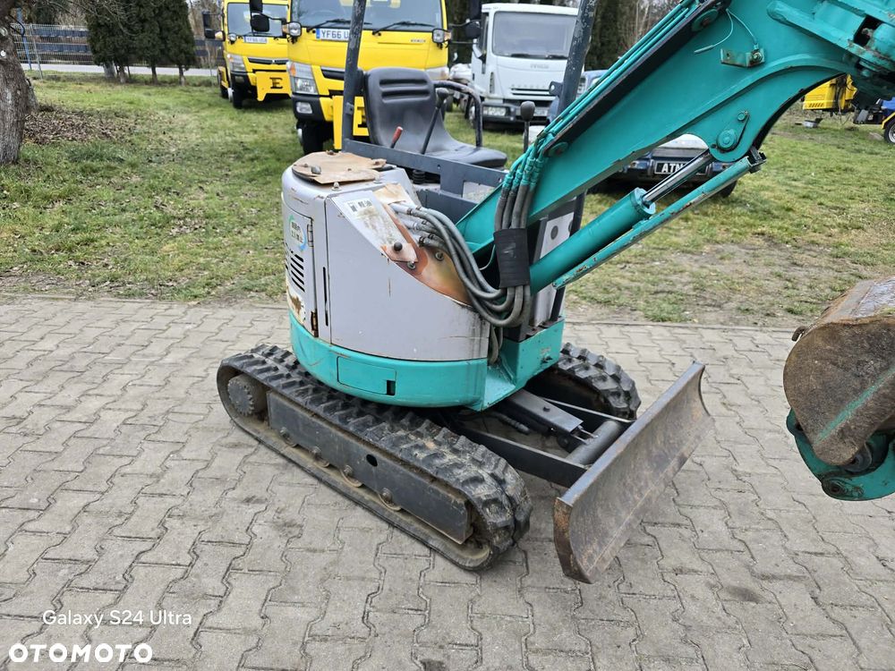 Kubota IHI is9ux Japonska minikoparka Oryginalna po serwisie 1 tona 1653 moto godziny Yanmar Film - 10