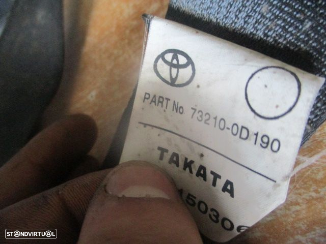 Pre-Tensor 732100D190 TOYOTA YARIS 2006 1.3 I 90CV 3P CINZA Fd - 4