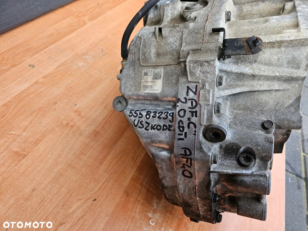 SKRZYNIA BIEGÓW AUTOMAT KONWERTER AF40 USZKODZONA OPEL ZAFIRA C 2.0 CDTI 55583239 - 5