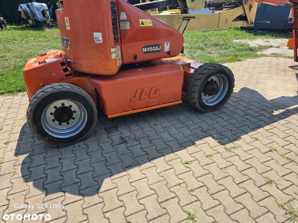 JLG M450AJ podnośnik przegubowo teleskopowy 16m Hybryda diesel+elektryczny //1267Mth// genie haulotte zwyżka Podnośnik koszowy podest ruchomy Access platform Cherry picker boom lift Koła nie brudzące - 26