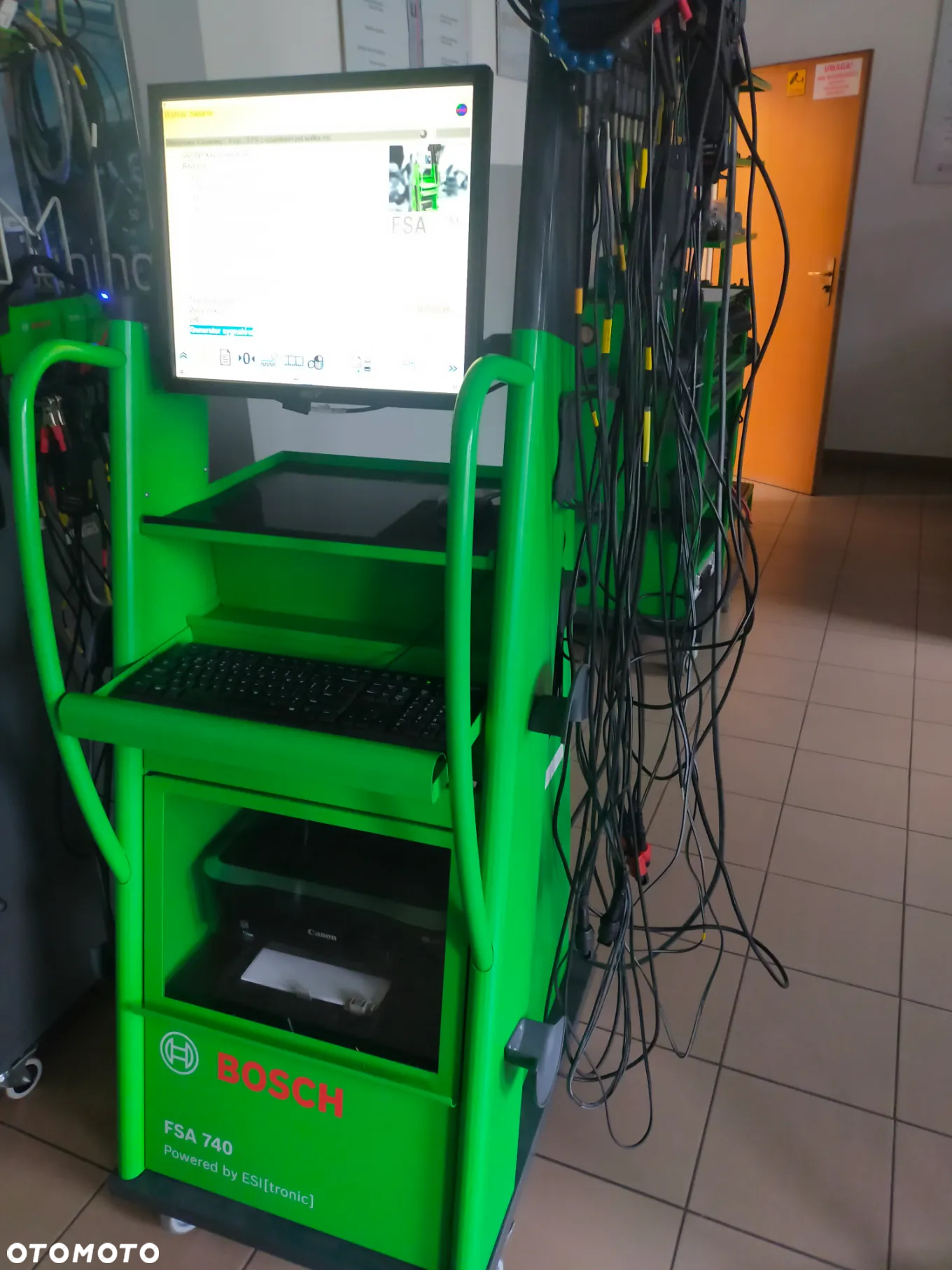 Fsa 760 tester Bosch z Esi Mistrz i Kts 560 zestaw - 4