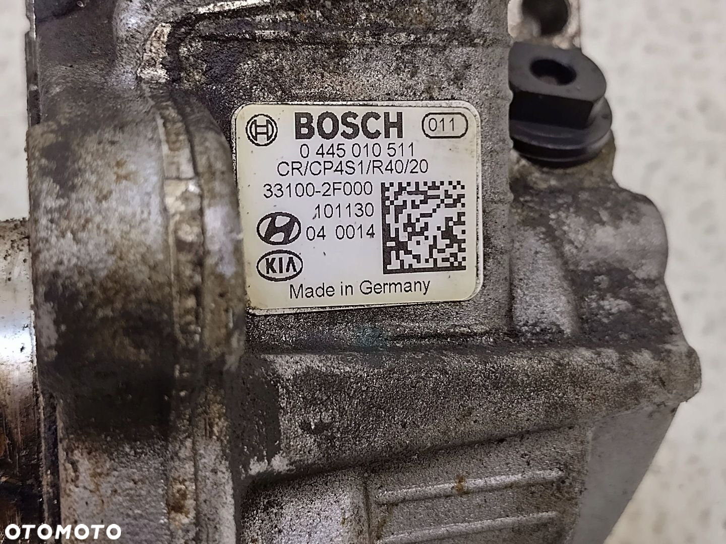 KIA HYUNDAI 2.0 CRDI D4FD POMPA WTRYSKOWA BOSCH 33100-2F000 0445010511 - 7