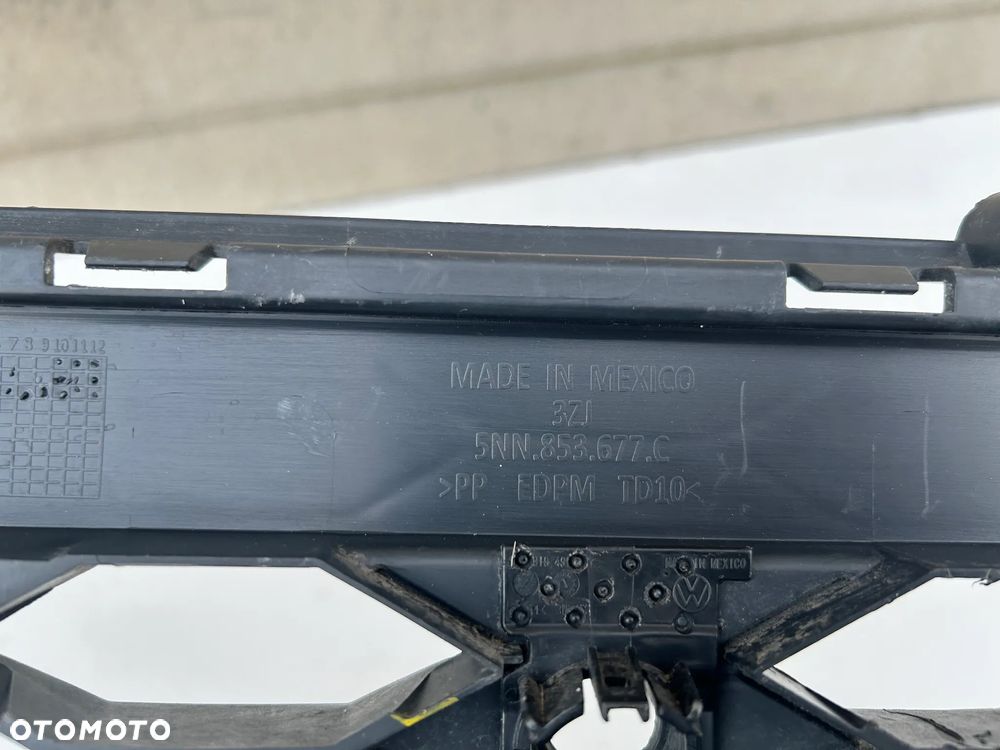 VOLKSWAGEN VW TIGUAN ALL SPACE KRATKA ZDERZAKA ATRAPA PRZÓD 5NN853677 - 3