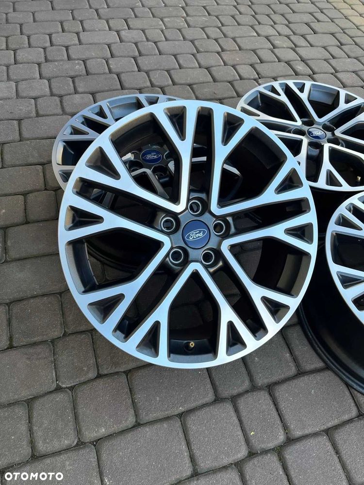 Oryginalne alufelgi Ford 5x108 18 Czujnik Kuga  S-max Galaxy BICOLOR - 2